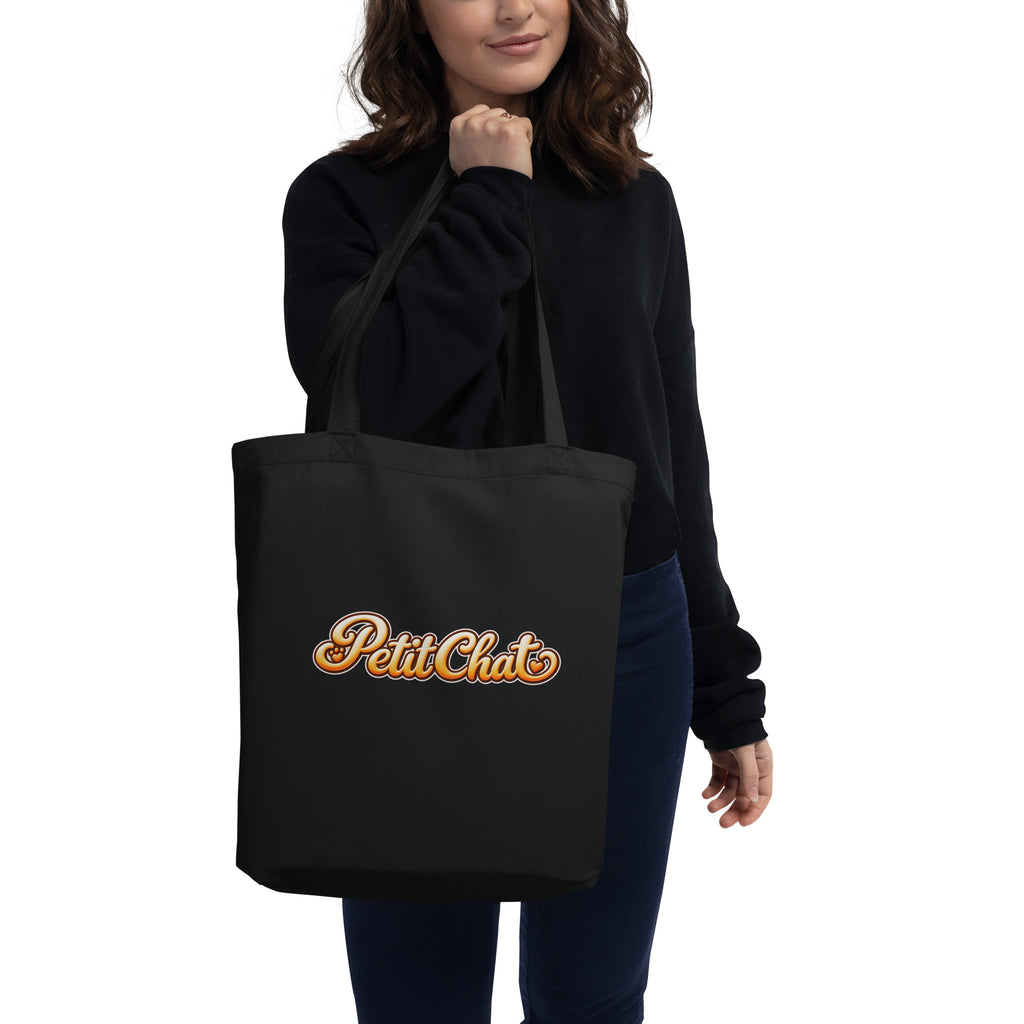 Tote bag Petit Chat en lettrage