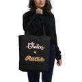 Tote bag Chaton & Petit Chat en lettrage duo avec petit cœur