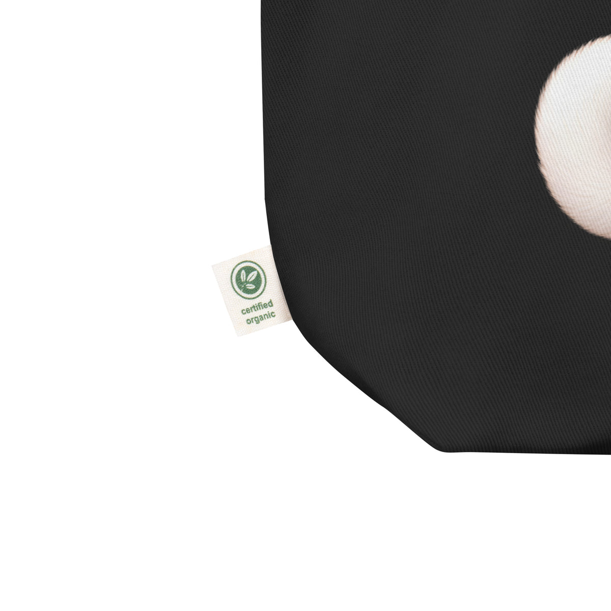 Tote bag Chaton, chaton blanc câlin