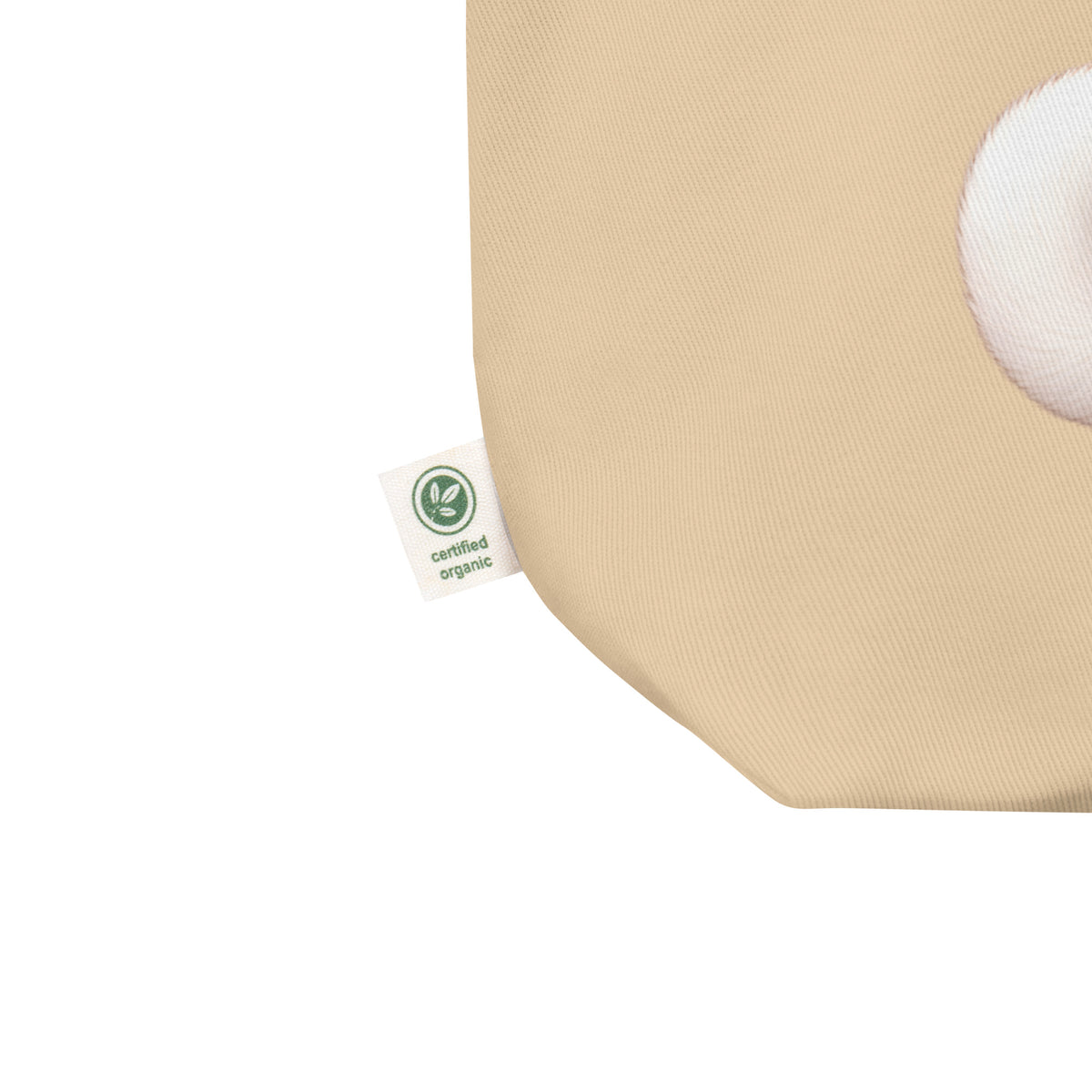 Tote bag Chaton, chaton blanc câlin