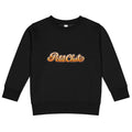 Sweat enfant noir Petit Chat en lettrage