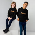 Hoodie ado noir Petit Chat en lettrage