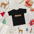T-shirt enfant noir Petit Chat en lettrage
