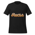 T-shirt unisexe noir Petit Chat en lettrage